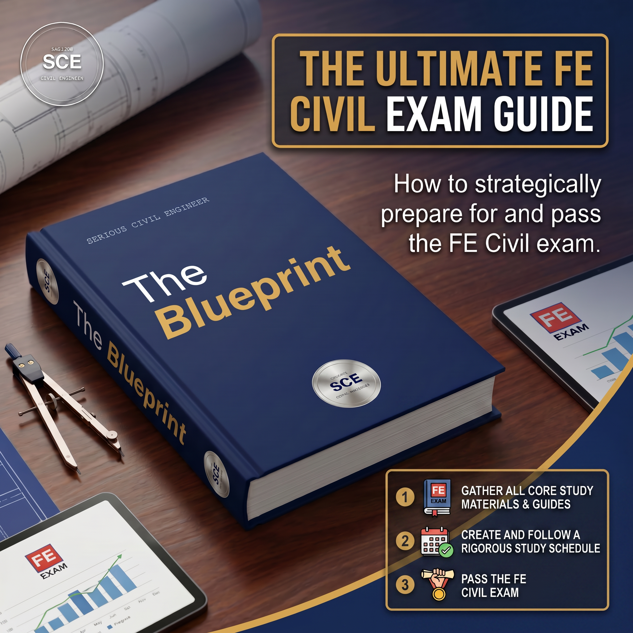 Key benefits of The Blueprint: Strategic Foundation, Structured 60-Day Study Plan, and Exam-Day Success